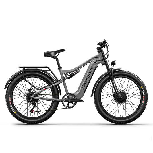 SHENGMILO S600 26" Electric Mountain Bike 2000W Dual Motor 48V 17.5Ah Battery