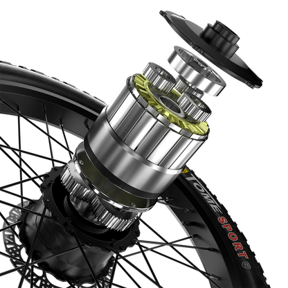SHENGMILO S600 26" Electric Mountain Bike 2000W Dual Motor 48V 17.5Ah Battery