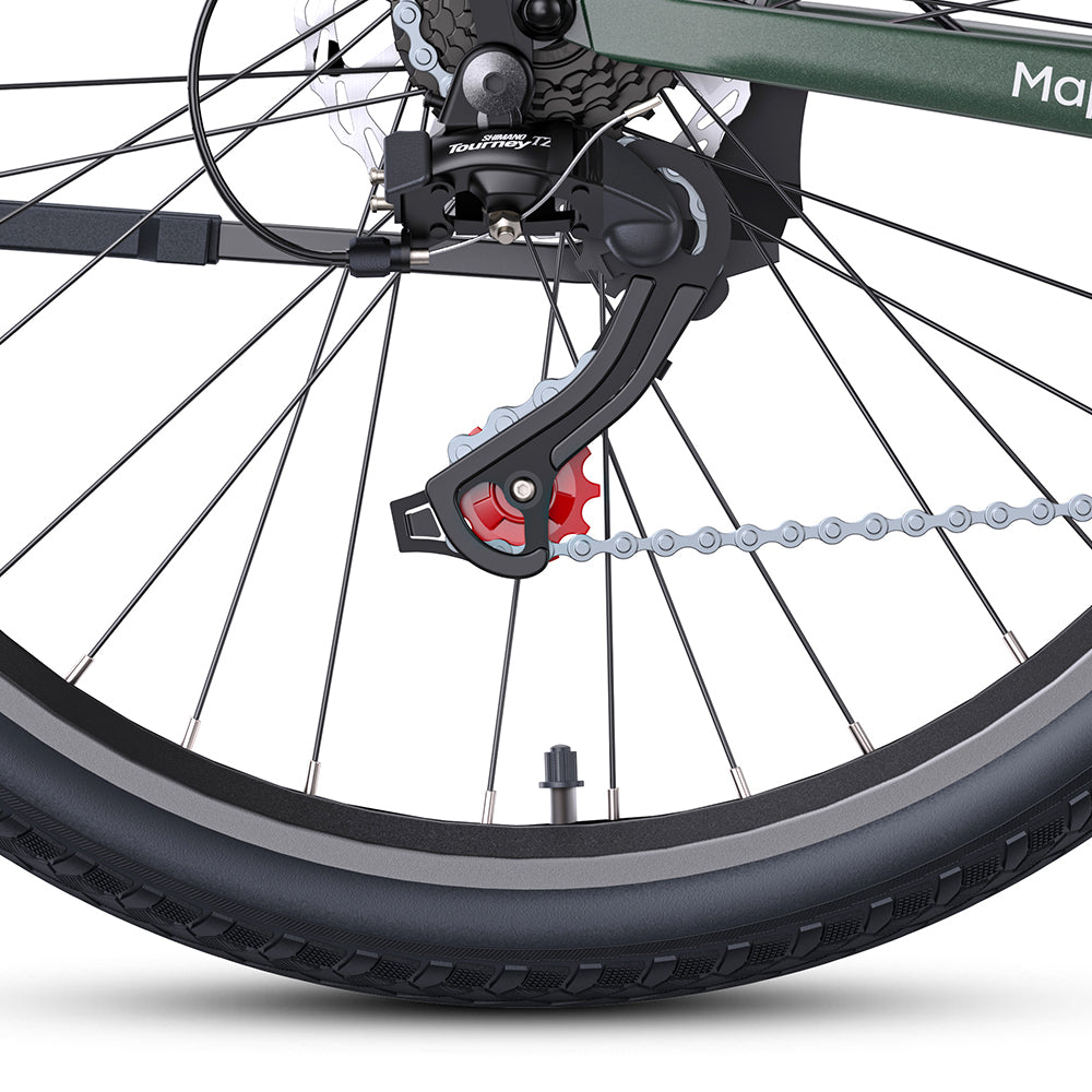Engwe MapFour N1 Air Step-Through 250W Motor 25km/h 36V 10Ah Samsung Removable Lithium-Ion Battery 700x38C Spoke Tires Carbon Electric Bike