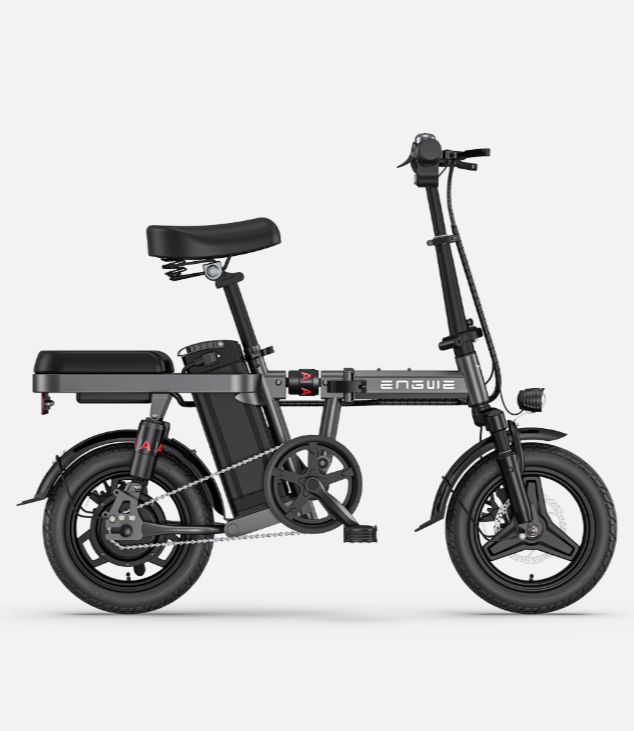 Engwe T14 250W 14" Folding Electric Bike 480Wh Trekking Mini E-bike 48V 10Ah Battery