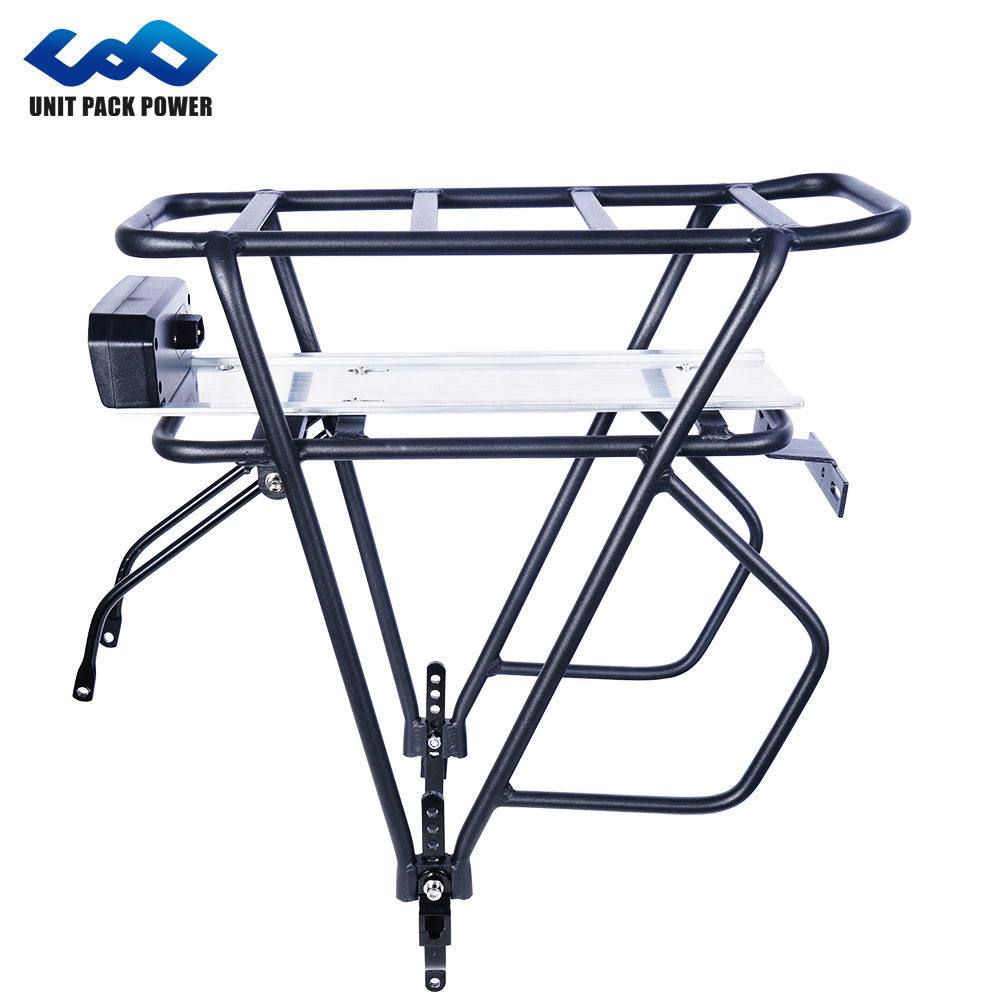 Rear Rack E-Bike Battery – 48V / 52V (20Ah-27Ah) – Standard Cells, 250W-2000W Compatibility