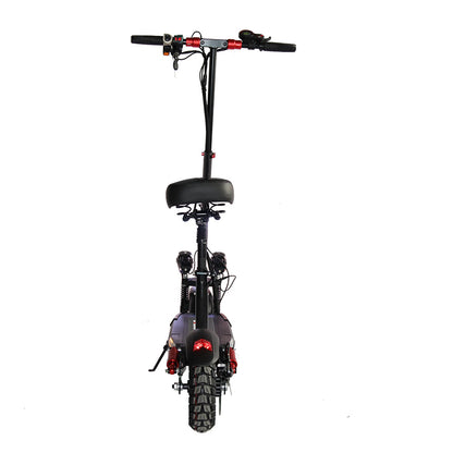 Emanba V-L10 PRO 800W 10" Off-Road Electric Scooter 45km/h 48V 16Ah Foldable Commuter with Front+Rear Suspension
