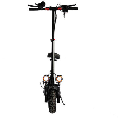 Emanba V-L10 PRO 800W 10" Off-Road Electric Scooter 45km/h 48V 16Ah Foldable Commuter with Front+Rear Suspension