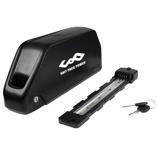 Jumbo Polly Shark Down Tube E-Bike Battery – 48V / 52V / 60V (19.2Ah-25Ah) – Standard, LG & Samsung Cells, 250W-2300W Compatibility