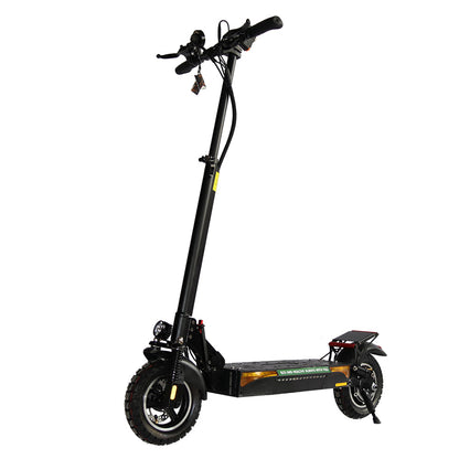 Emanba V-L12 800W 10" Off-Road Electric Scooter 45km/h 48V 13Ah Foldable Commuter with Front+Rear Suspension
