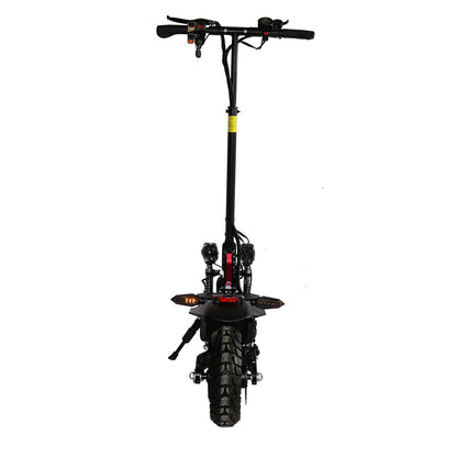 Emanba V-X6 2400W Dual Motor 10" Off-Road Electric Scooter 60km/h 48V 21Ah Foldable Commuter with Front+Rear Suspension