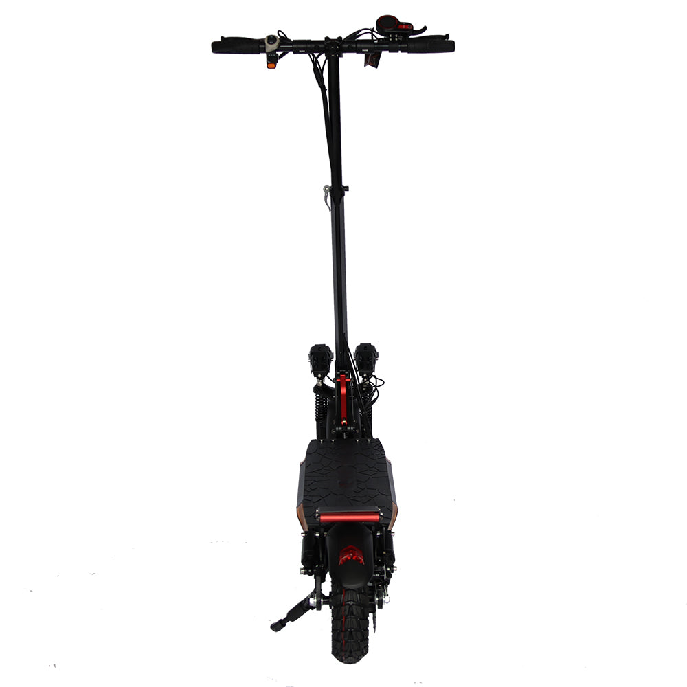 Emanba V-L12 MAX 800W 10" Off-Road Electric Scooter 45km/h 48V 18Ah Foldable Commuter with Front+Rear Suspension