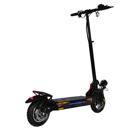 Emanba V-L12 MAX 800W 10" Off-Road Electric Scooter 45km/h 48V 18Ah Foldable Commuter with Front+Rear Suspension