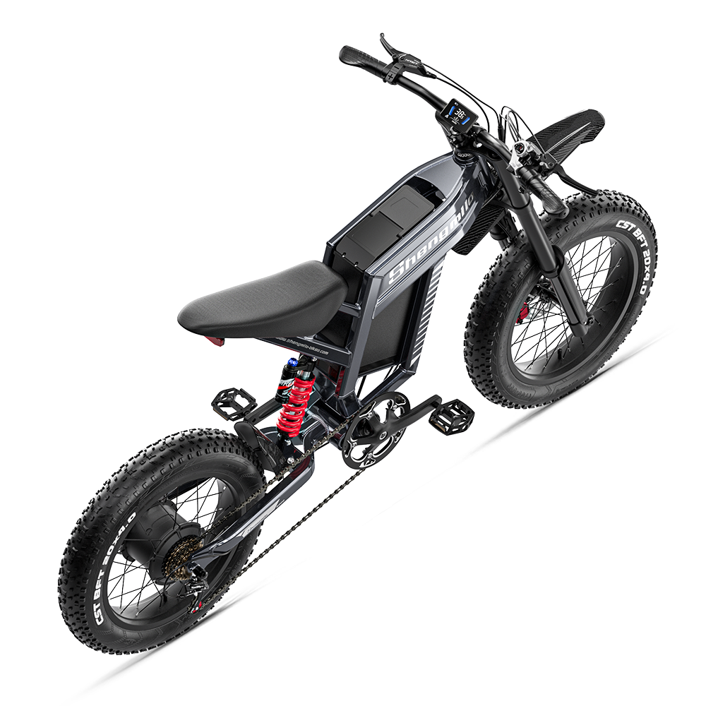 SHENGMILO S900 20" All-Terrain Electric Bike 1500W Motor 60V 30Ah Battery