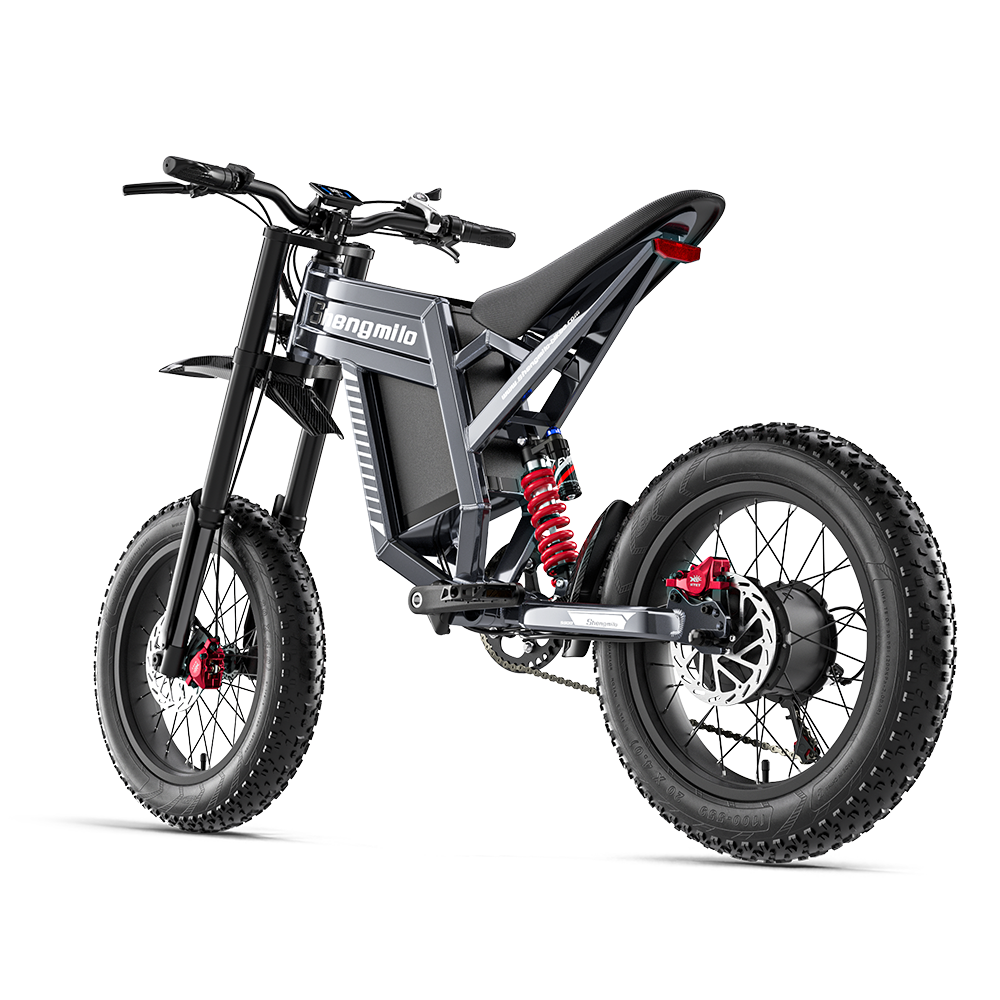 SHENGMILO S900 20" All-Terrain Electric Bike 1500W Motor 60V 30Ah Battery