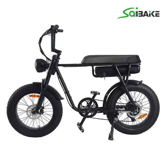 Saibaike FXH006 20” Fat Tire Electric Bike – 1000W Motor, 48V 18.2Ah Battery,48KMH, 45KM Range