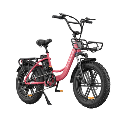 Engwe L20 250W 20" Fat Bike 624Wh Step-through Electric Bike 48V 13Ah E-Bike Step Through Bike