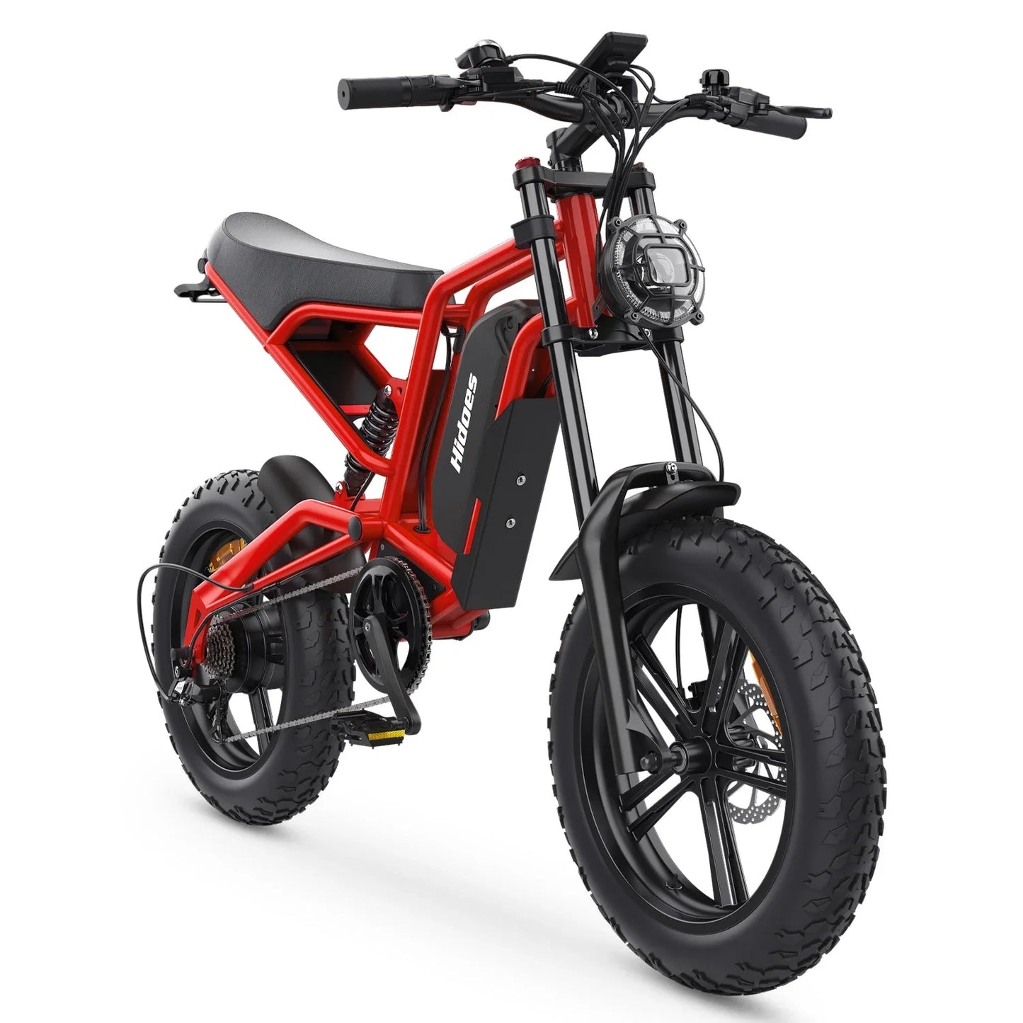 Hidoes B6 Electric Bike for Adults – 700W (1200W Peak), 6 Suspension System, High-Performance E-Bike
