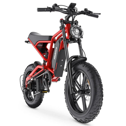 Hidoes B6 Electric Bike for Adults – 700W (1200W Peak), 6 Suspension System, High-Performance E-Bike
