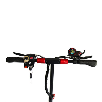 Emanba V-L10 800W 10" Off-Road Electric Scooter 45km/h 48V 13Ah Foldable Commuter with Front & Rear Suspension