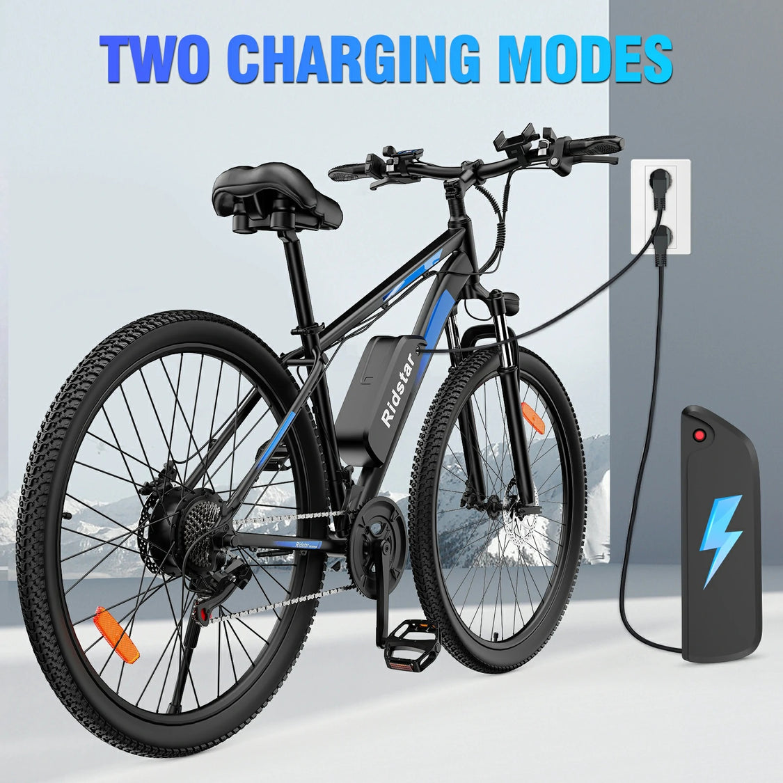 RIDSTAR S29 Pro 29" Electric Mountain Bike 1000W Motor 48V 21Ah Battery