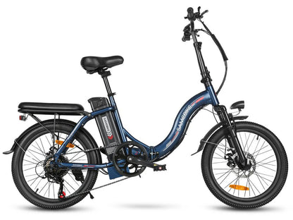 SAMEBIKE C05 Pro 20-Inch Fat Tire E-Bike, 36V 13AH, 500W, LED Lights, SHIMANO 7-Speed