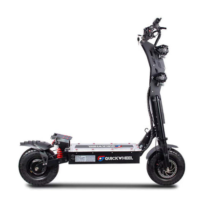 Quickwheel Viper 10000W 72V 100KM/H Speed 110km Range Dual Motor Electric Scooter