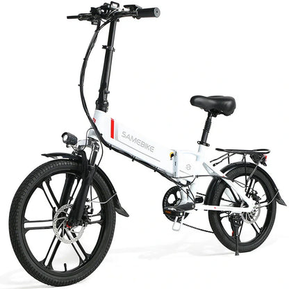 SAMEBIKE 20LVXD30-II 20-Inch Folding E-Bike, 48V 10AH, 350W, Magnesium Alloy Rim