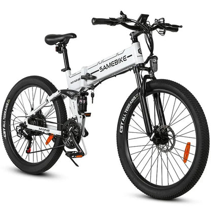 SAMEBIKE LO26-II-FT-YD 26-Inch 900W Electric Mountain Bike, 48V 14AH, SHIMANO 21-Speed latest