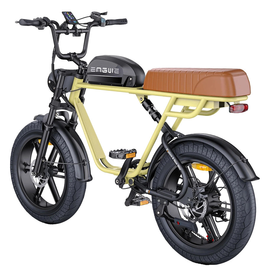 ENGWE M1 750W 20" Fat Bike E-Mountain Bike 48V 15.6+13Ah Battery 45KM/H
