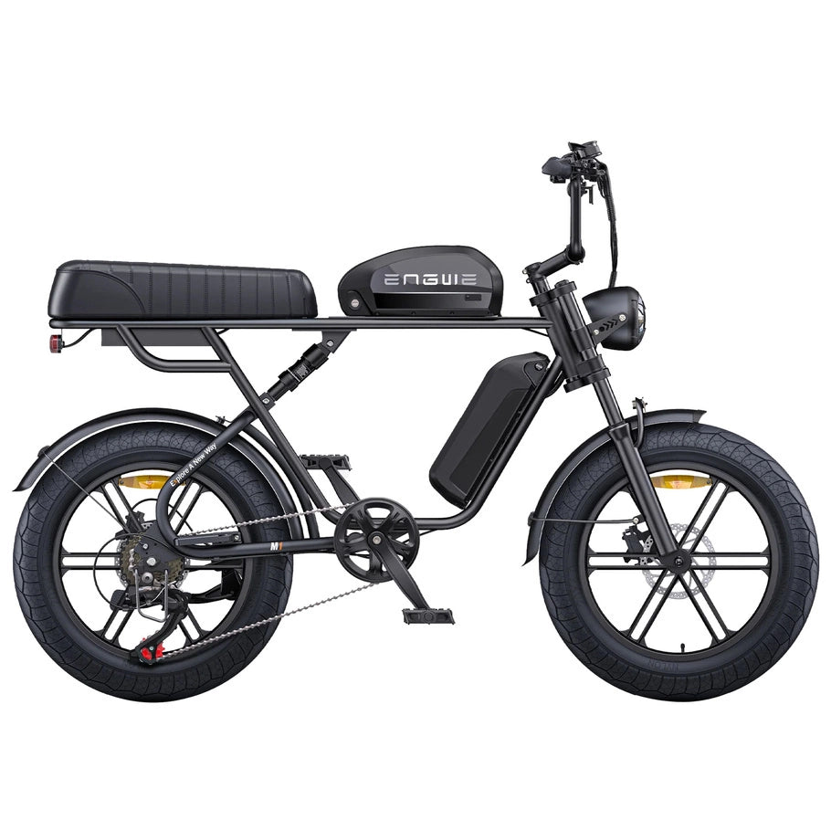 ENGWE M1 750W 20" Fat Bike E-Mountain Bike 48V 15.6+13Ah Battery 45KM/H