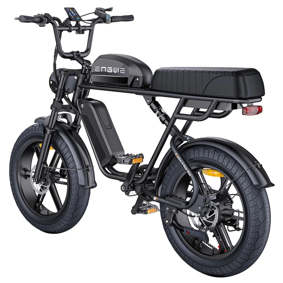 ENGWE M1 750W 20" Fat Bike E-Mountain Bike 48V 15.6+13Ah Battery 45KM/H