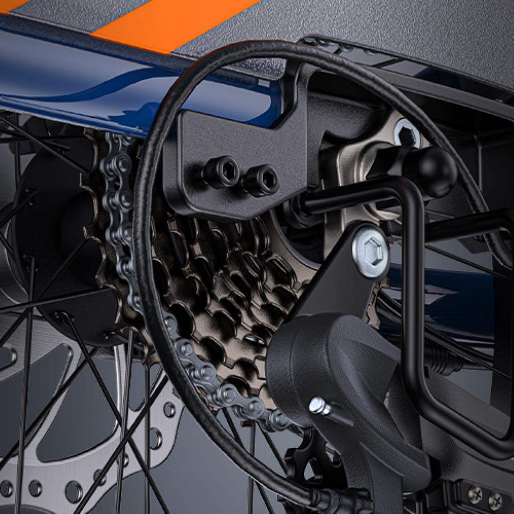 ENGWE LE20 250W 20" Step-Through Cargo E-Bike 48V 19.2Ah/38.4Ah Dual Battery 25KM/H