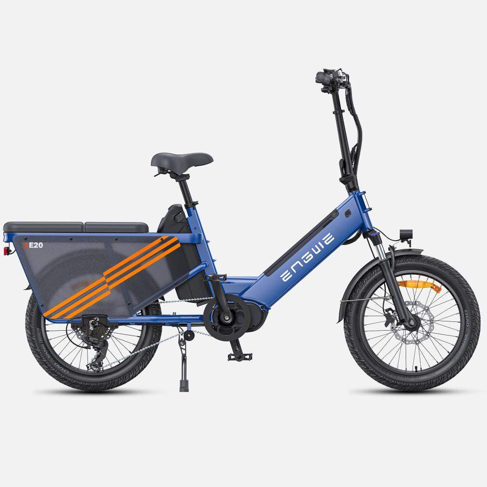 ENGWE LE20 250W 20" Step-Through Cargo E-Bike 48V 19.2Ah/38.4Ah Dual Battery 25KM/H