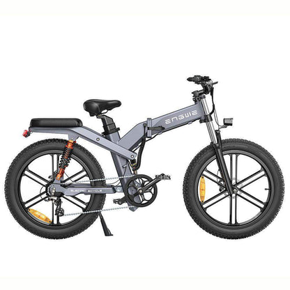 Engwe X26 1000W 26" Fat Bike Foldable E-Mountain Bike Dual Batteries