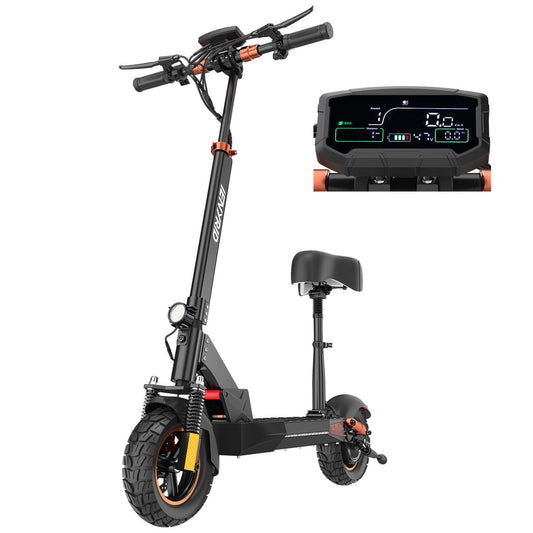 iENYRID M4 Pro S+ Max Electric Scooter | 800W Off-Road | 48V 20Ah Battery | 45km/h | 60km Range Tires, Top Speed 28 mph, Range 37 Miles