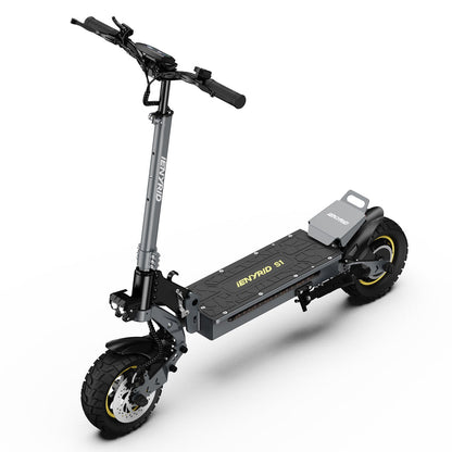 iENYRID S1 700W Motor Electric Scooter, 48V 15Ah Battery, Off-Road Pneumatic Tires, Top Speed 28 mph, Range 25 Miles