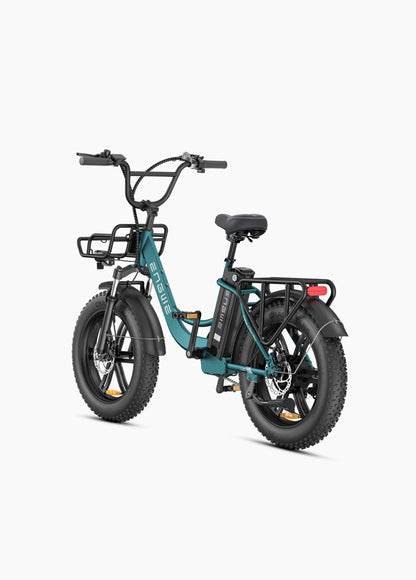 Engwe L20 BOOST 250W 20" Fat Bike 624Wh Step-through Electric Bike 48V 13Ah E-Bike Step Through Bike