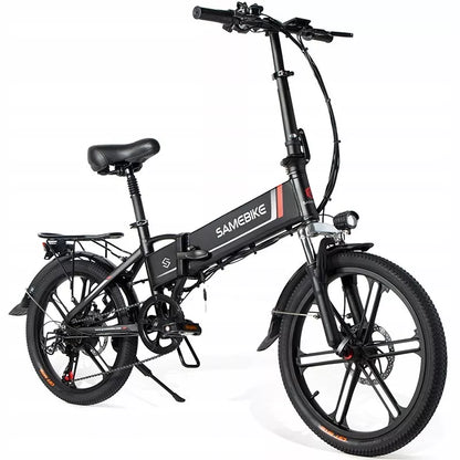 SAMEBIKE 20LVXD30-II 20-Inch Folding E-Bike, 48V 10AH, 350W, Magnesium Alloy Rim