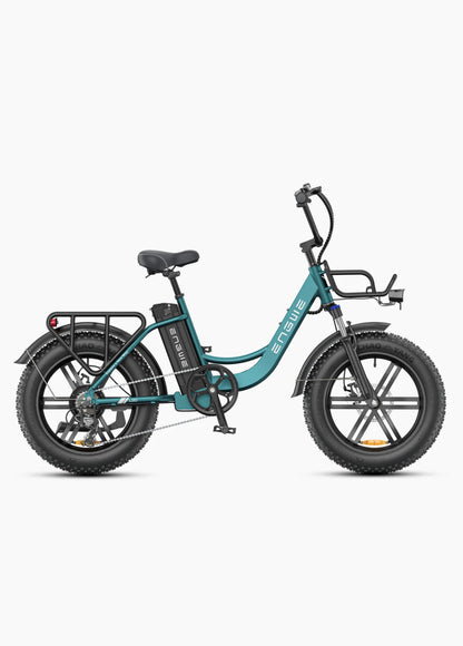 Engwe L20 BOOST 250W 20" Fat Bike 624Wh Step-through Electric Bike 48V 13Ah E-Bike Step Through Bike