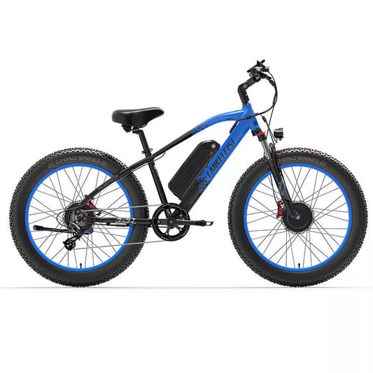 Lankeleisi MG740 PLUS 1000W*2 2000W 26" Fat Bike Dual Motor E-Mountain Bike 48V 20Ah Samsung Battery E-MTB