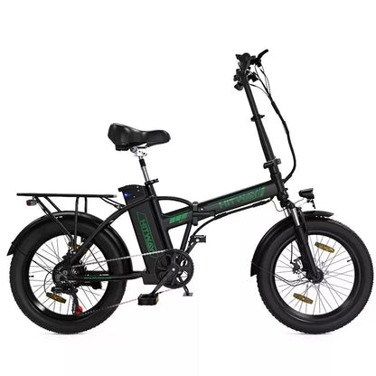 Hitway BK11 2025 Version 250W 20" Foldable Electric Bike 36V 12Ah Battery Compact Step-Through Commuter E-Bike