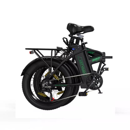 Hitway BK11 2025 Version 250W 20" Foldable Electric Bike 36V 12Ah Battery Compact Step-Through Commuter E-Bike