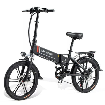 SAMEBIKE 20LVXD30-II 20-Inch Folding E-Bike, 48V 10AH, 350W, Magnesium Alloy Rim