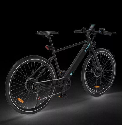 Hitway BK19 2025 Version 250W 700C Road Electric Bike 36V 12Ah Battery Lightweight Commuter E-Bike