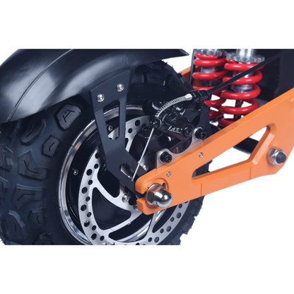TOURSOR X5-60 Folding Electric Scooter – Dual 3000W Motors (6000W) , 60V 35Ah Battery, 11" Off-Road Tires, High-Speed Adult E-Scooter