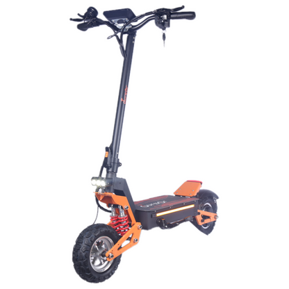 TOURSOR X5-60 Folding Electric Scooter – Dual 3000W Motors (6000W) , 60V 35Ah Battery, 11" Off-Road Tires, High-Speed Adult E-Scooter