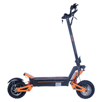 TOURSOR X5-60 Folding Electric Scooter – Dual 3000W Motors (6000W) , 60V 35Ah Battery, 11" Off-Road Tires, High-Speed Adult E-Scooter